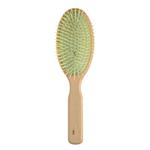 KINS SPAZZOLA LEGNO FAGGIO OVALE DENTI BALENA SENZA PALLINI