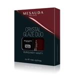 MESAUDA GIFT BOX BURGUNDY VANITY CRYSTAL GLAZE DUO