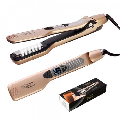 Prodotto: GA+00074 - GAMMA PIÙ VAPOR STYLER BRUSH SPAZZOLA PIASTRA A VAPORE  CHAMPAGNE CALDAIA INCORPORATA 230° GRADI - GAMMA PIU' S.R.L.  (CAPELLI-ATTREZZATURA ELETTR.-PIASTRE - Gamma Più);