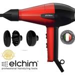 ELCHIM PHON 2001 CLASSIC BLACK & RED NERO E ROSSO 2000W + BI- DIFFUSORE