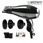 ELCHIM PHON 3900 HEALTHY IONIC PROFESSIONALE BLACK & SILVER 2400 W + DIFFUSORE COCOON