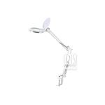 KIRA NAIL LENTE LED INGRANDIMENTO LAMPADA 5 DIOTTRIE CON MORSETTO DA TAVOLO