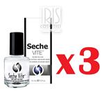 3PZ SECHE VITE DRY TOP COAT SIGILLANTE ASCIUGA PROTEGGE SMALTO UNGHIE 14 ML