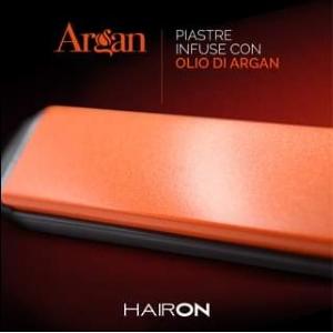 HAIRON PIASTRA EUPHORIA ARGAN 230 GRADI PROFESSIONALE PIASTRE BASCULANTI IN ARGAN E TORMALINA