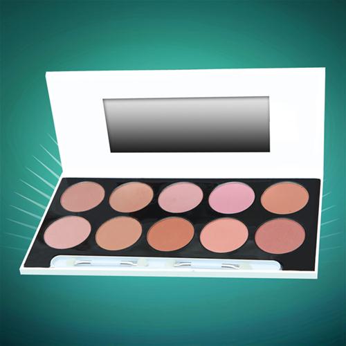 ELIXIR LONDON MAKE UP PALETTE 10 FARD BLUSH LUNGA DURATA 16H 860