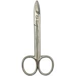 BARUFFALDI FORBICI PEDICURE 4" FORBICINA PROFESSIONALE TAGLIACAPSULE PUNTA CURVA