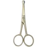 BARUFFALDI FORBICI PELI NASO 4" FORBICINA PROFESSIONALE PUNTAARROTONDATA RETTA