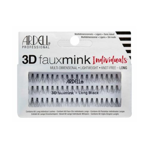 ARDELL CIGLIA 3D FAUX MINK INDIVIDUALS LONG BLACK INDIVIDUALI LUNGHE SENZA NODO