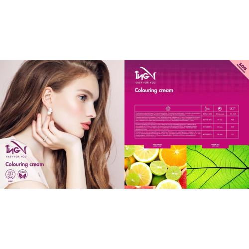ING TINTURA VEGANA PERMANENTE PROFESSIONALE AGLI ACIDI DELLA FRUTTA E TÈ VERDE 100ML