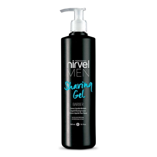 NIRVEL SHAVING GEL BARBER GEL DA RASATURA IDRATANTE SENZA IRRITAZIONE 500 ML