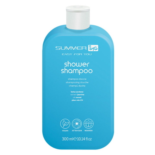 ING SUMMER SHOWER SHAMPOO DOCCIA CON BETA CAROTENE E OLIO DI MONOI VEGANO SOLARE 250ML