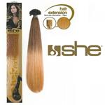 SHE HAIR EXTENSION SHATUSH CIOCCHE CHERATINA CM.50/60 CF.10 PZ