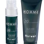 HOMME KIT AFTER SHAVE + BAGNOSCHIUMA NIRVEL 2 PZ